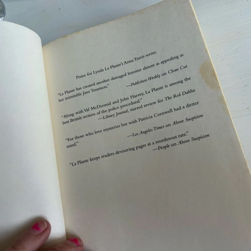 Hardcover book: Deadly Intent by Lynda La Plante - Picture 2 of 7